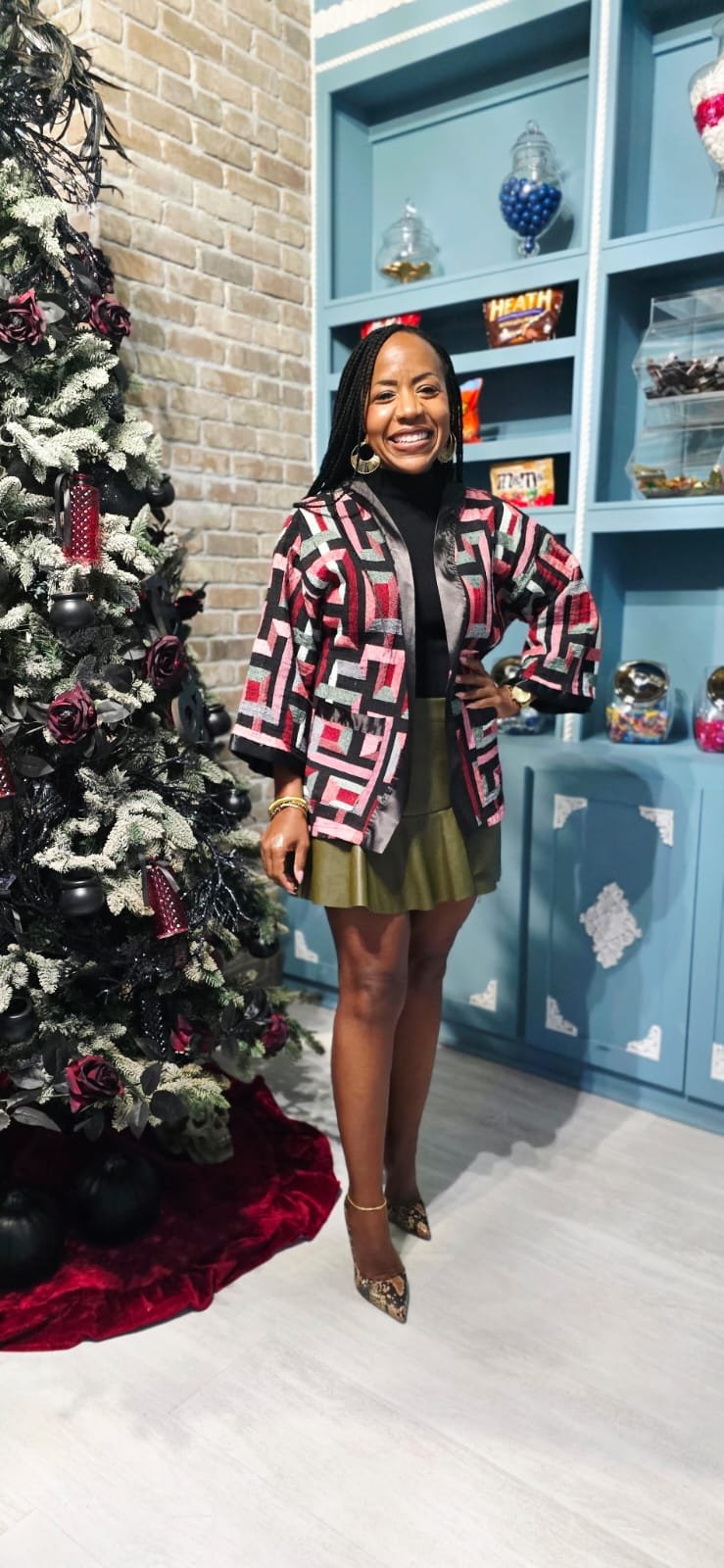 Geometric Pattern Kimono